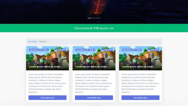 LeaderOS v5 Minecraft Site Scripti ve Demosu Çıktı!